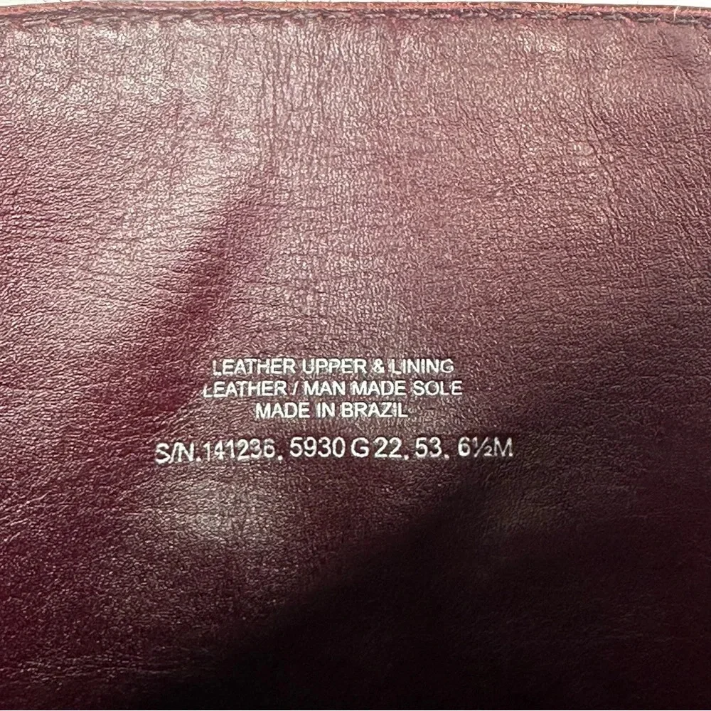 Tory Burch Ruby Knee High Boot In Bordeaux. Sz: 6.5